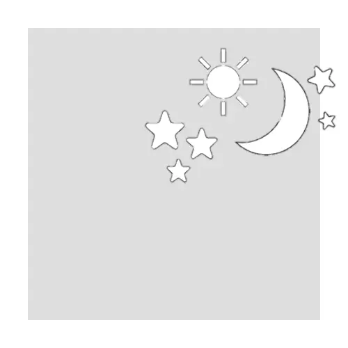Sonne, Mond und Sterne Symbol von Böse Natursteine AG