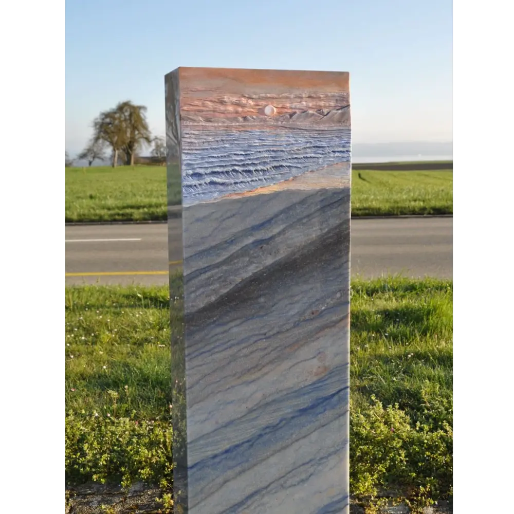 Sonnenuntergang Grabschmuck von Böse Natursteine AG
